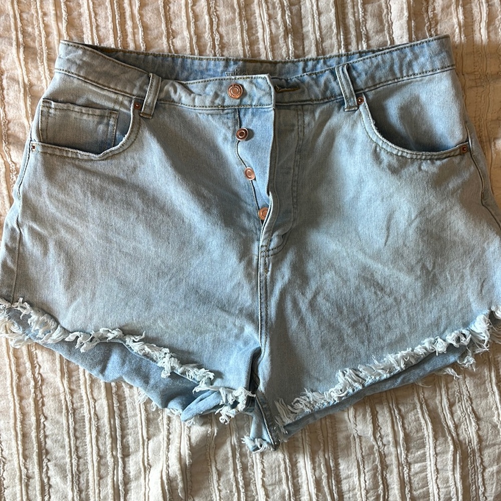 Target Wild Fable jean shorts. Size 14